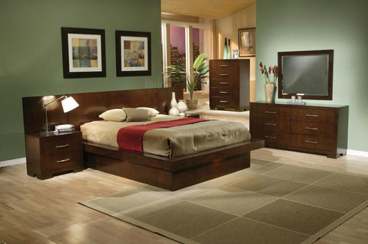 Jessica - Jessica Minimalistic Platform Bedroom Set