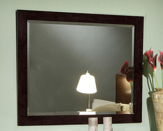 Jessica - Jessica Rectangular Wall Mirror Cappuccino