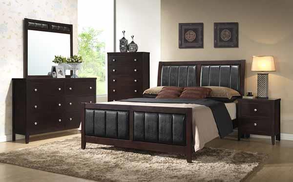 Carlton - Carlton 2-drawer Rectangular Nightstand Cappuccino