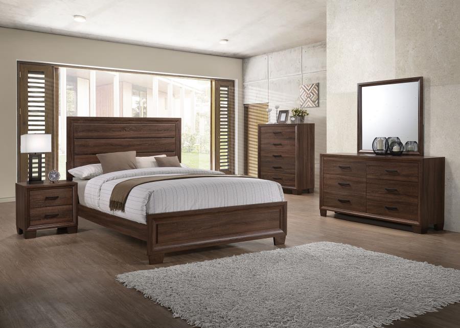 Brandon - Brandon Bedroom Set Medium Warm Brown