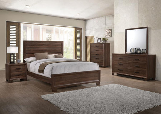 Brandon - Brandon Bedroom Set Medium Warm Brown