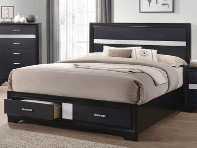 Miranda - Miranda Full Storage Bed Black