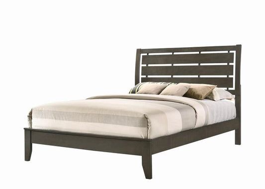 Serenity - Serenity Queen Panel Bed Mod Grey