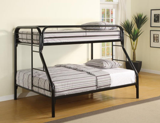 Morgan - Morgan Twin over Full Bunk Bed Black
