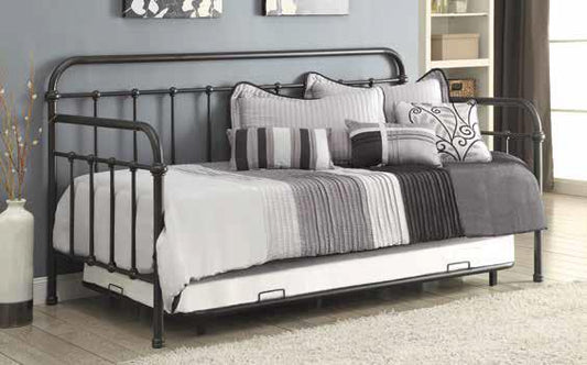 Livingston - Livingston Daybed with Trundle Dark Bronze
