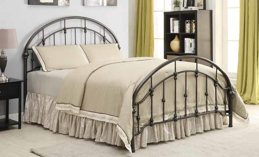Rowan - Rowan Twin Bed Dark Bronze