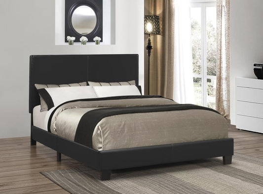 Mauve - Mauve Full Upholstered Bed Black