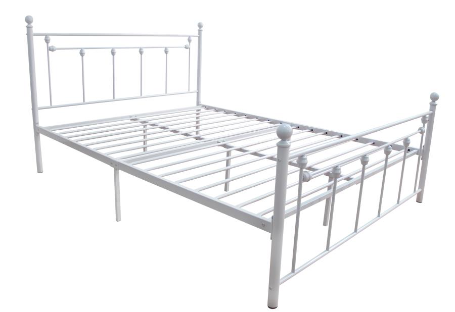 Canon - Canon Metal Slatted Headboard Platform Bed