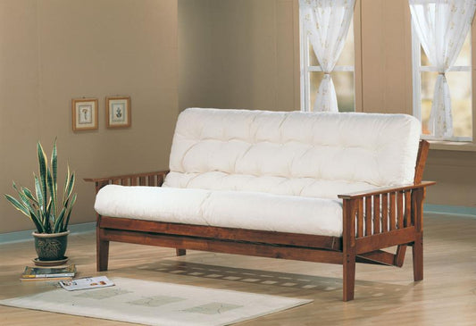 Fieldcrest - Fieldcrest Slat Futon Frame Dirty Oak
