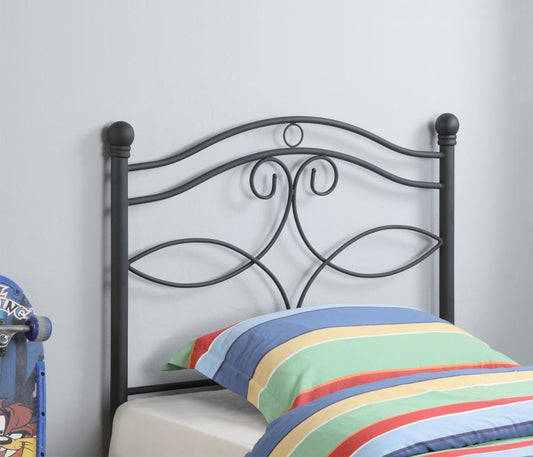 Callie - Callie Twin Metal Headboard Matte Black