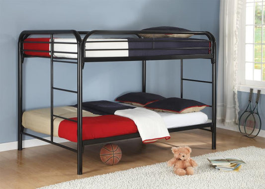 Morgan - Morgan Full over Full Bunk Bed Black