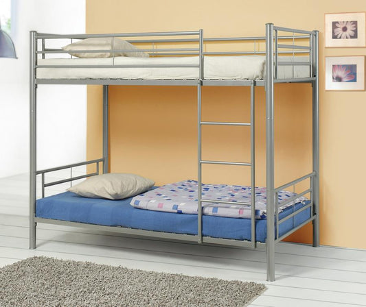 Hayward - Hayward Twin over Twin Bunk Bed Silver