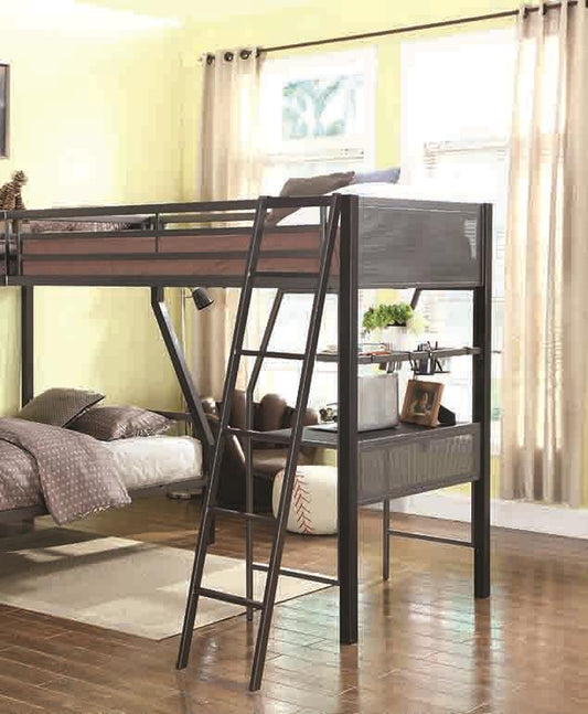 Meyers - Meyers Twin Loft Add-on Black and Gunmetal