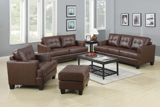 Samuel - Samuel Upholstered Tufted Living Room Set
