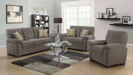 Fairbairn - Fairbairn Upholstered Tufted Living Room Set