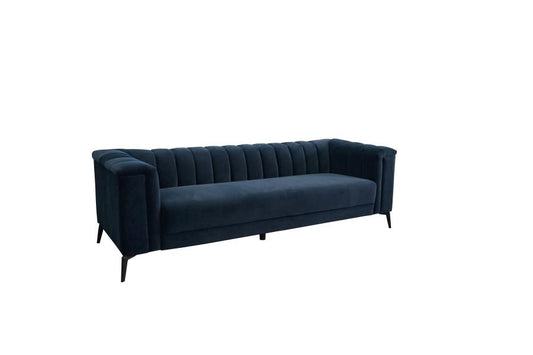 Chalet - Chalet Tuxedo Arm Sofa Blue