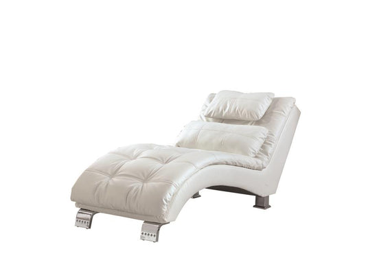 Dilleston - Dilleston Upholstered Chaise White