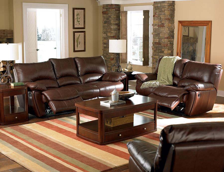 Clifford - Clifford Pillow Top Arm Motion Loveseat Chocolate