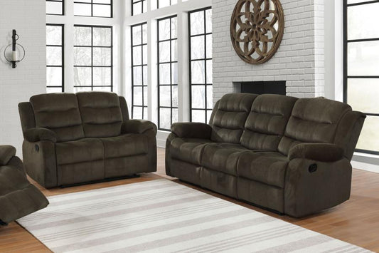Rodman - Rodman Upholstered Tufted Living Room Set Olive Brown