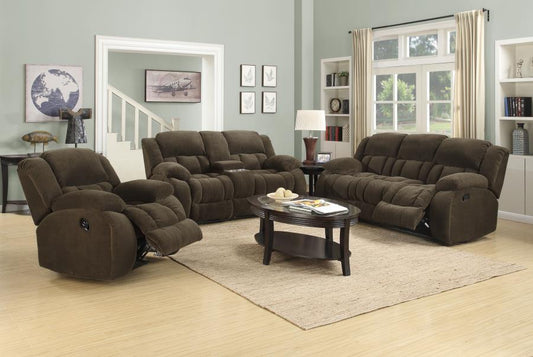Weissman - Weissman Pillow Top Arm Motion Sofa Chocolate