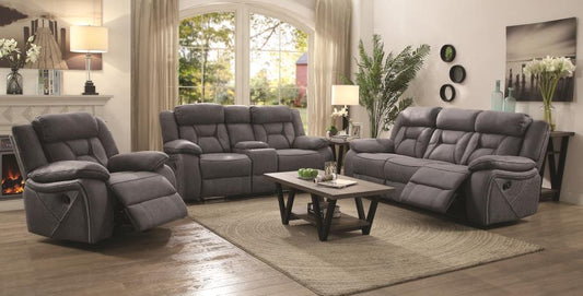 Higgins - Higgins Upholstered Tufted Living Room Set
