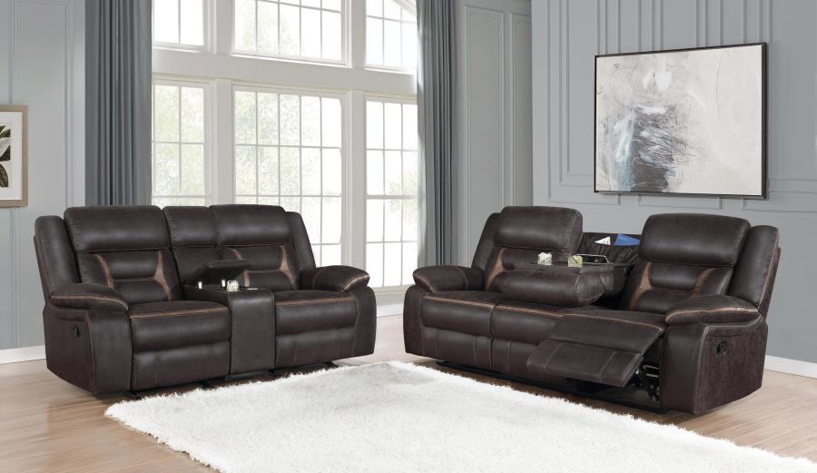 Greer - Greer Upholstered Tufted Living Room Set