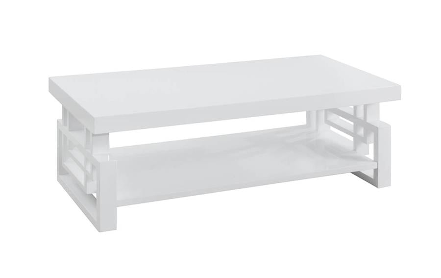 Schmitt - Schmitt Rectangular Coffee Table High Glossy White