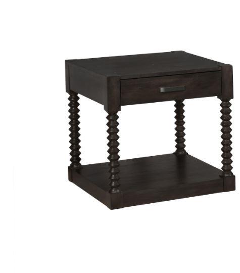 Meredith - Meredith 1-drawer End Table Coffee Bean