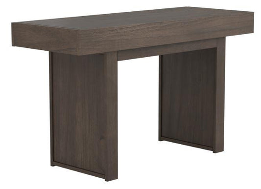 Owen - Owen Rectangle Sofa Table with Hidden Storage Wheat Brown