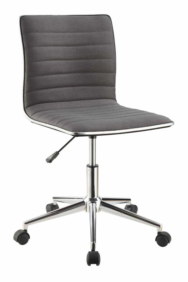 Chryses - Chryses Adjustable Height Office Chair Grey and Chrome