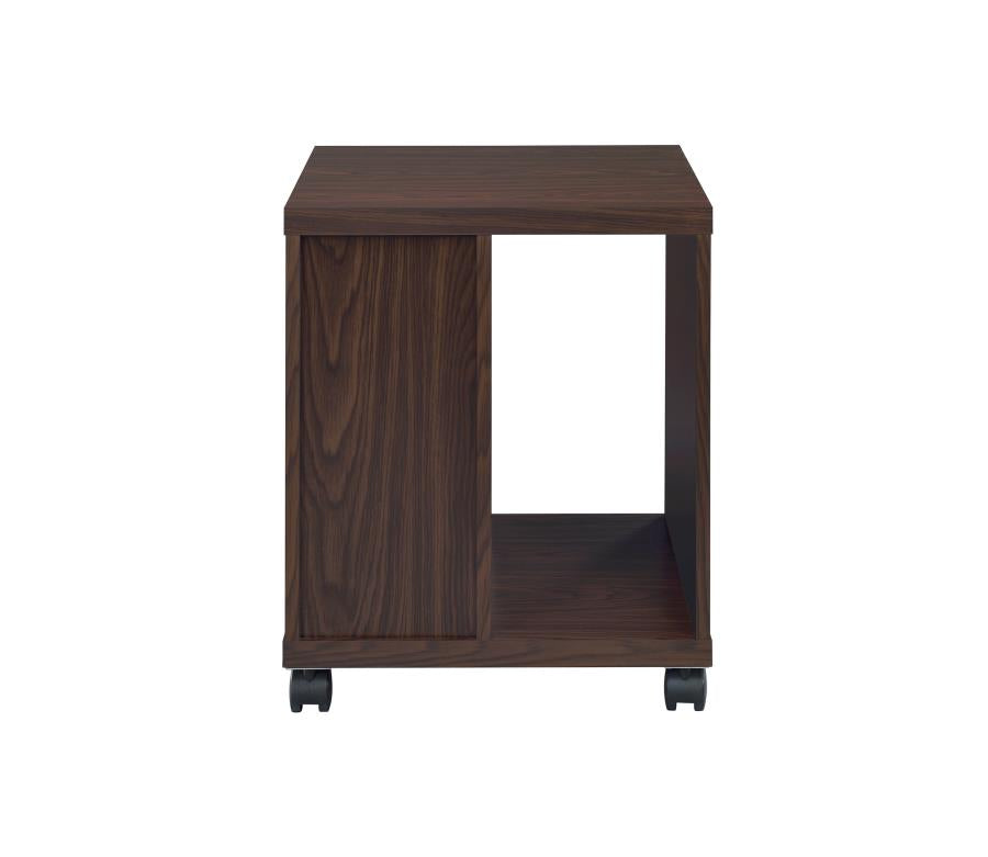 Russell - Russell 2-drawer CPU Stand Medium Oak