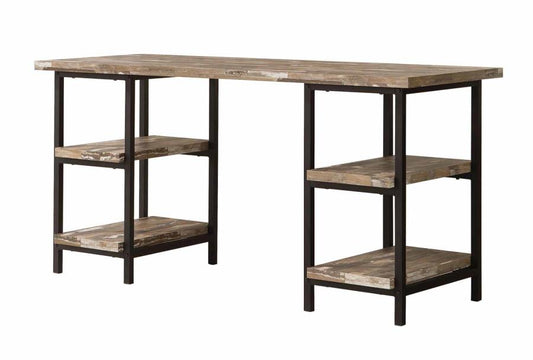 Kemper - Kemper 4-shelf Writing Desk Salvaged Cabin