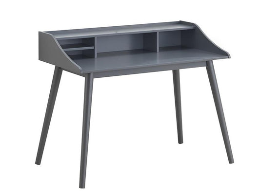 Percy - Percy 4-compartment Writing Desk Grey