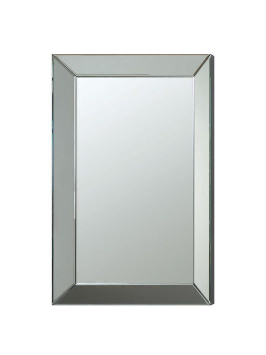 Pinciotti - Pinciotti Rectangular Beveled Wall Mirror Silver