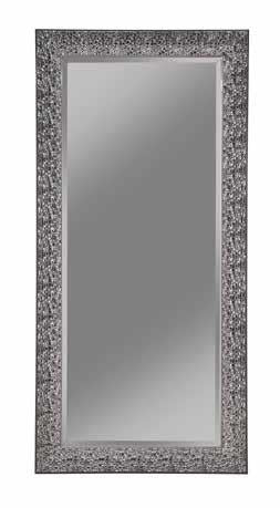 Rollins - Rollins Rectangular Floor Mirror Black
