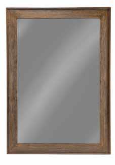 Odafin - Odafin Rectangle Floor Mirror Distressed Brown