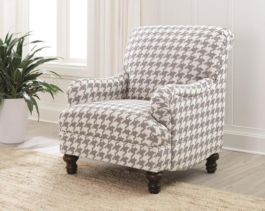 Glenn - Glenn Upholstered Accent Chair Grey