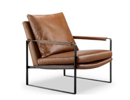 Rosalind - Rosalind Upholstered Accent Chair with Removable Cushion Umber Brown and Gunmetal