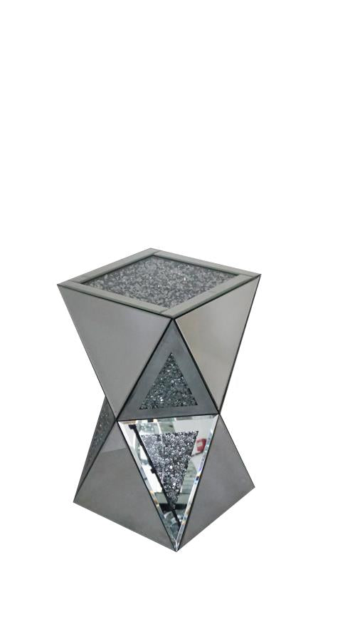 Matheo - Matheo Geometric Side Table Silver