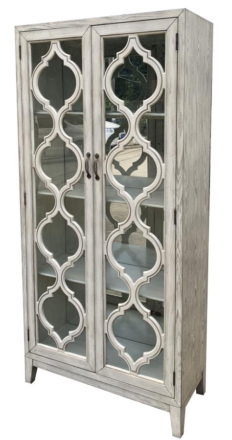 Mckellen - McKellen 2-door Tall Cabinet Antique White