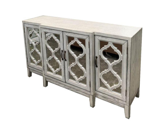 Mckellen - McKellen 4-door Accent Cabinet Antique White