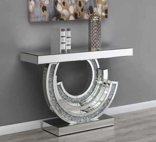 Imogen - Imogen Multi-dimensional Console Table Silver