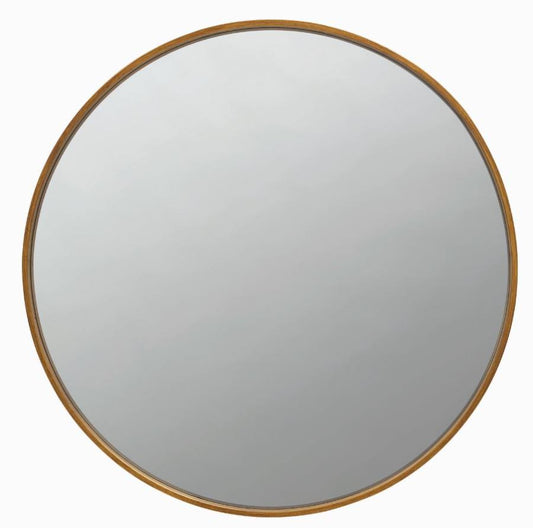 O'malley - O'malley Round Mirror Brass