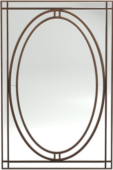 Larissa - Beveled Edge Wall Mirror Silver