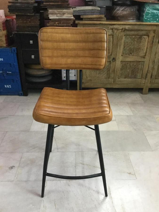 Partridge - Partridge Upholstered Counter Height Stools with Footrest (Set of 2)