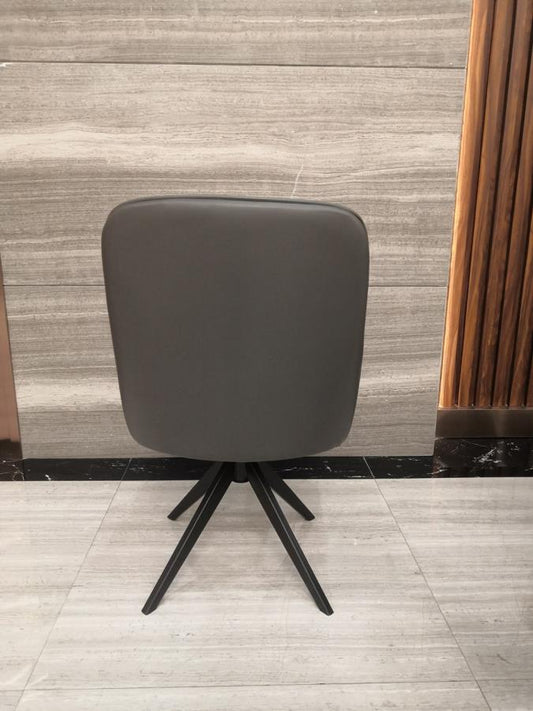 Paulita - Paulita Upholstered Swivel Side Chairs (Set of 2) Grey and Gunmetal