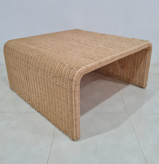 Juanita - Juanita Square Rattan Coffee Table Natural