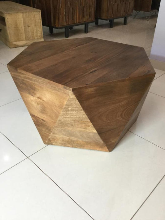 Zalika - Zalika Hexagonal Coffee Table Natural