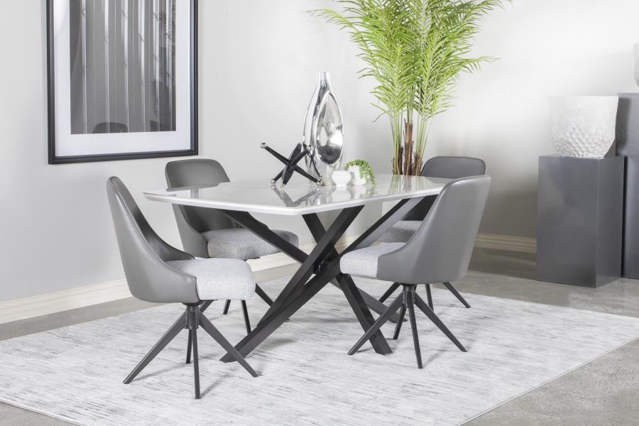 Paulita - DINING TABLE 7 PC SET
