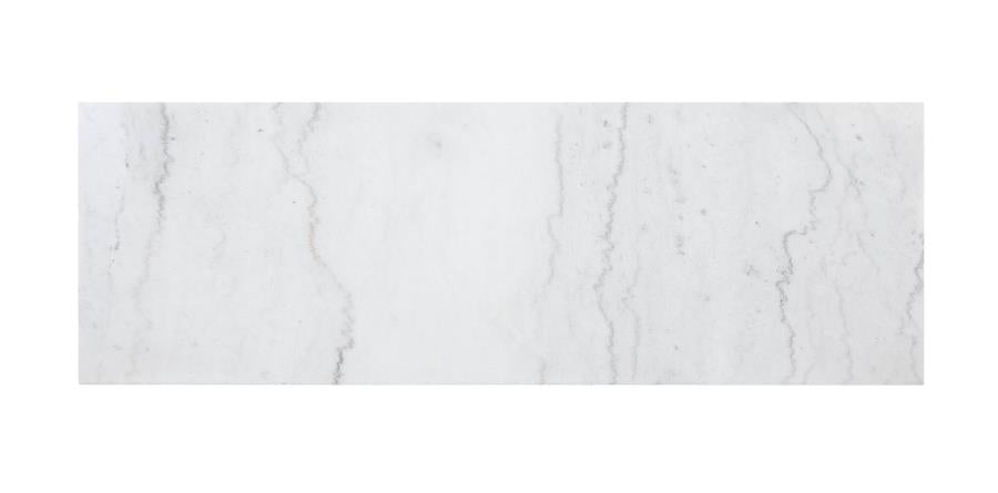 Toby - Toby Rectangular Marble Top Counter Height Table Espresso and White